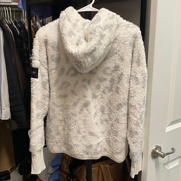 Calvin Klein Performance Cream Fleece Hoodie - Picture 3 of 3